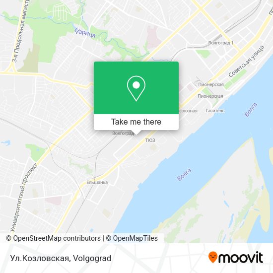 Ул.Козловская map