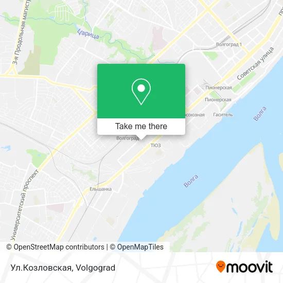 Ул.Козловская map