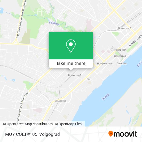 МОУ СОШ #105 map