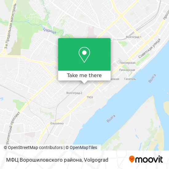 МФЦ Ворошиловского района map