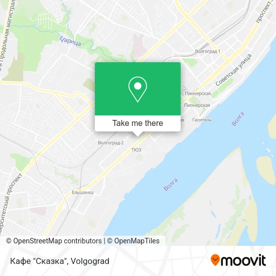 Кафе "Сказка" map