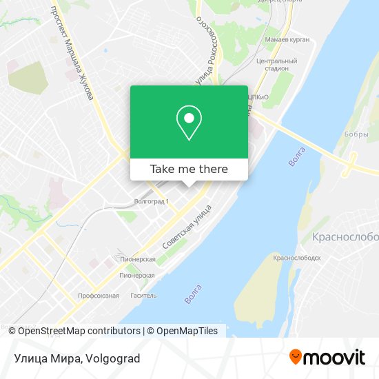 Улица Мира map