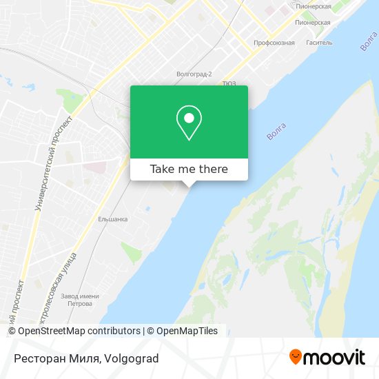 Ресторан Миля map