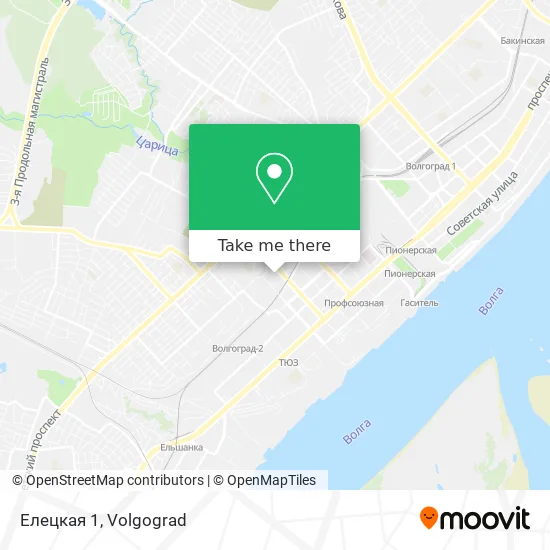 Елецкая 1 map