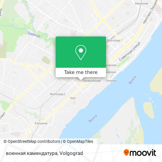военная камендатура map