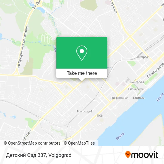 Детский Сад 337 map