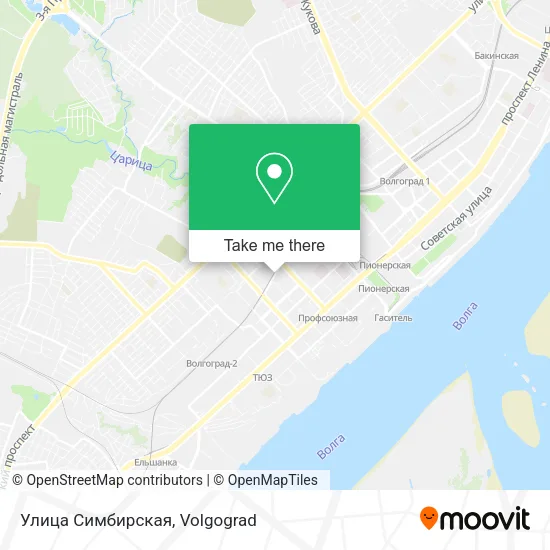 Улица Симбирская map