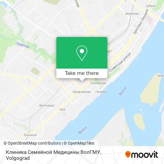 Клиника Семейной Медицины ВолГМУ map