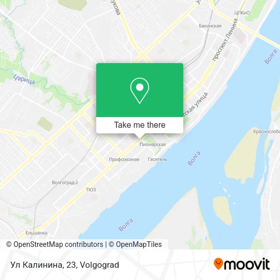 Ул Калинина, 23 map