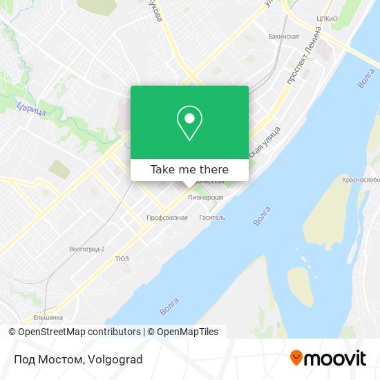 Под Мостом map