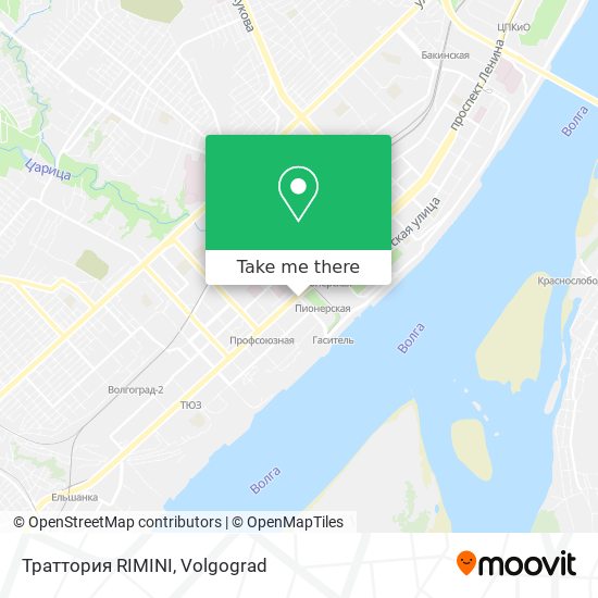 Траттория RIMINI map