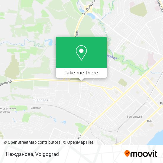 Нежданова map