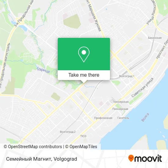 Семейный Магнит map
