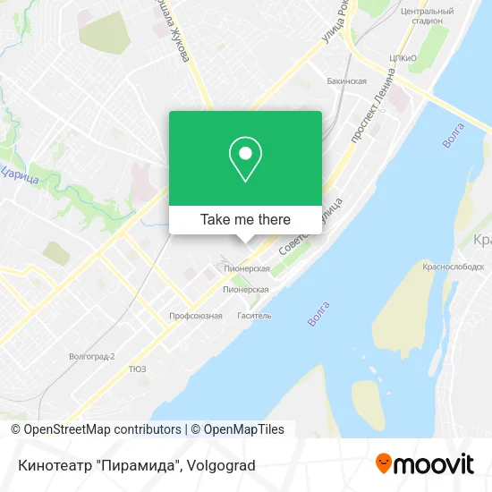 Кинотеатр "Пирамида" map