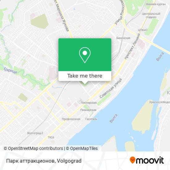 Парк аттракционов map