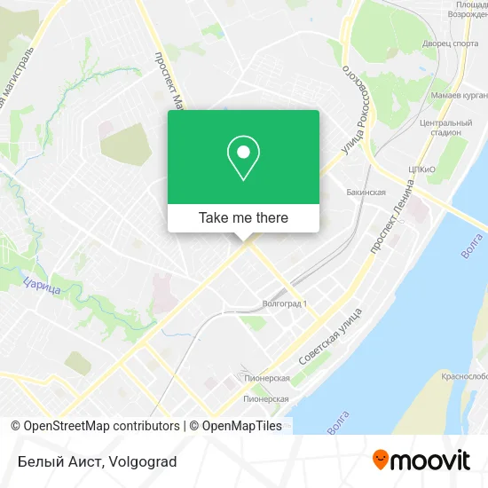 Белый Аист map