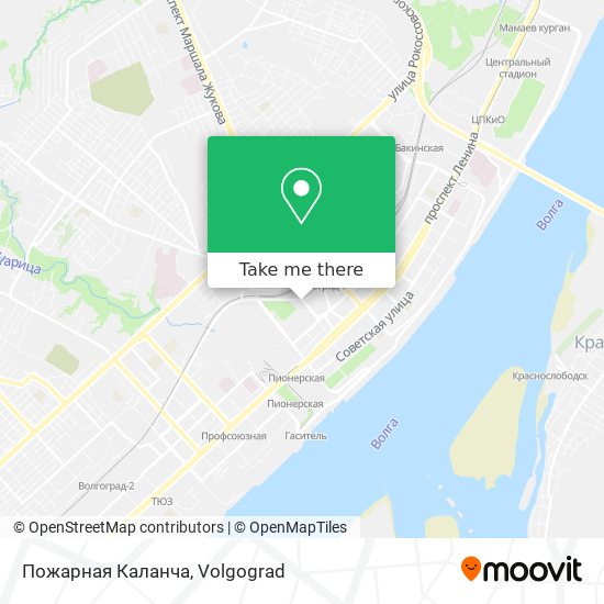Пожарная Каланча map