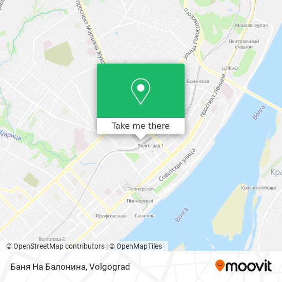 Баня На Балонина map