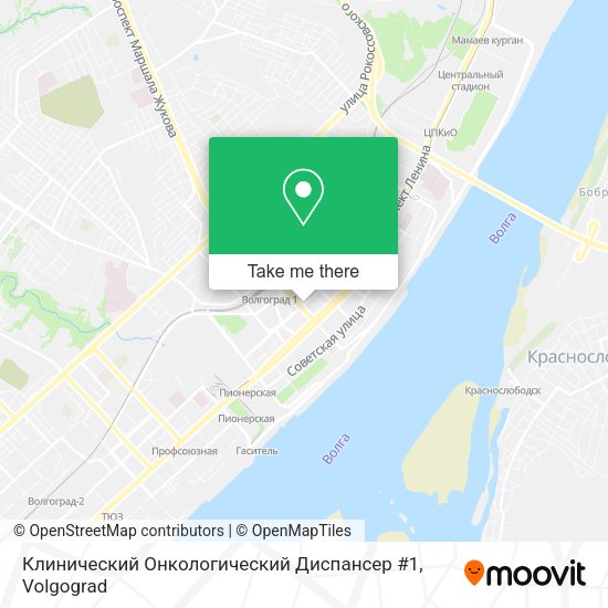 Клинический Онкологический Диспансер #1 map
