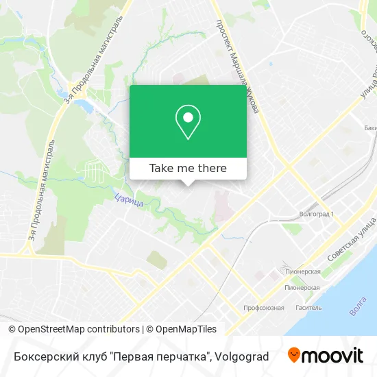 Боксерский клуб "Первая перчатка" map