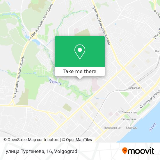 улица Тургенева, 16 map