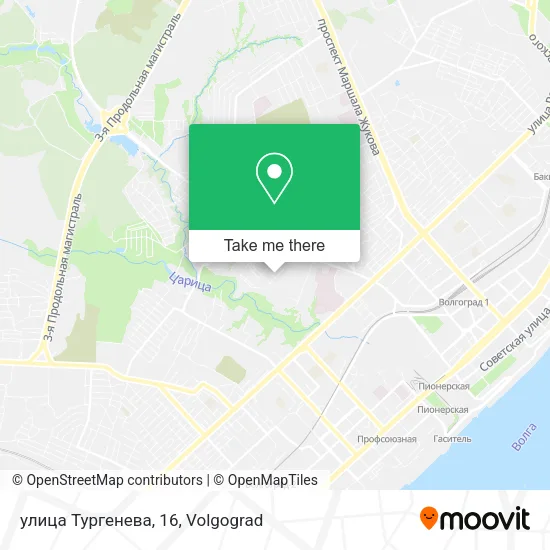 улица Тургенева, 16 map