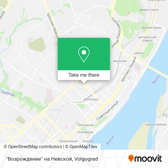 "Возрождение" на Невской map