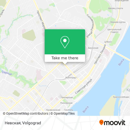 Невская map