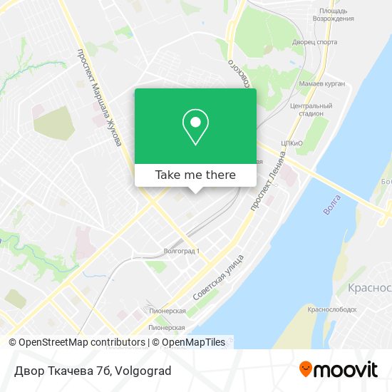 Двор Ткачева 7б map