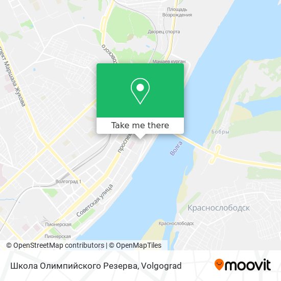 Школа  Олимпийского Резерва map