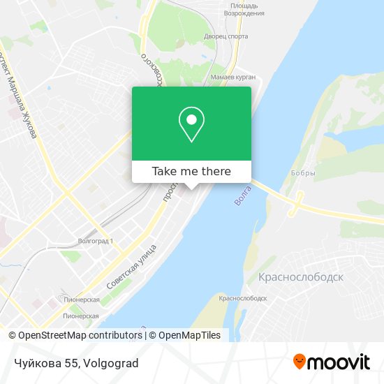 Чуйкова 55 map