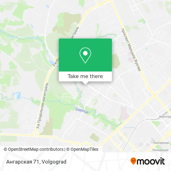 Ангарская 71 map