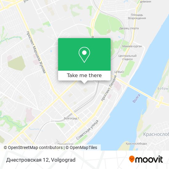 Днестровская 12 map