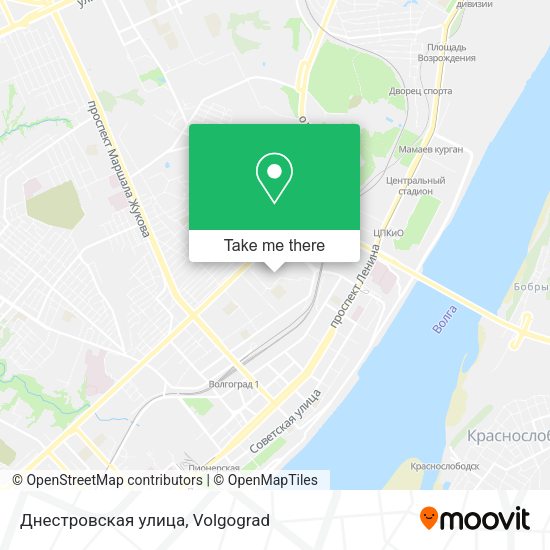Днестровская улица map