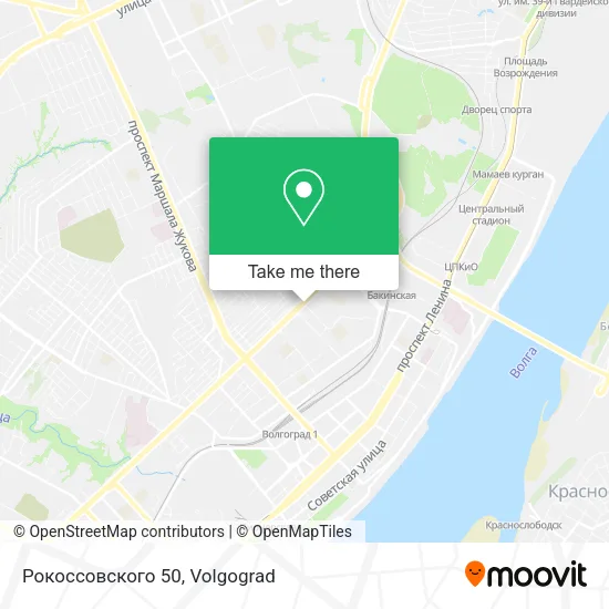 Рокоссовского 50 map