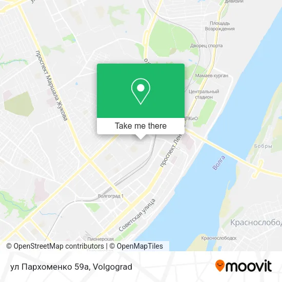 ул Пархоменко 59а map