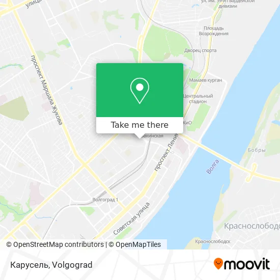 Карусель map