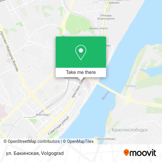 ул. Бакинская map