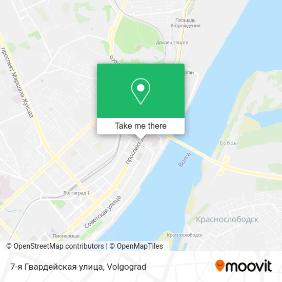 7-я Гвардейская улица map