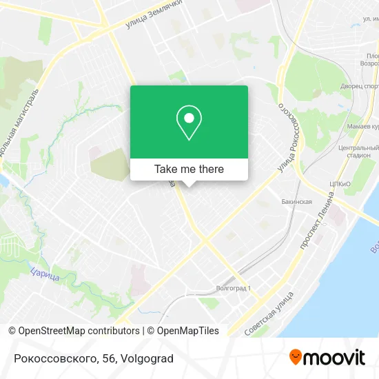 Рокоссовского, 56 map