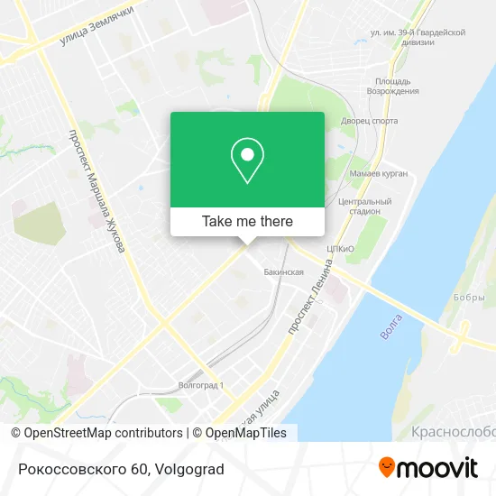 Рокоссовского 60 map