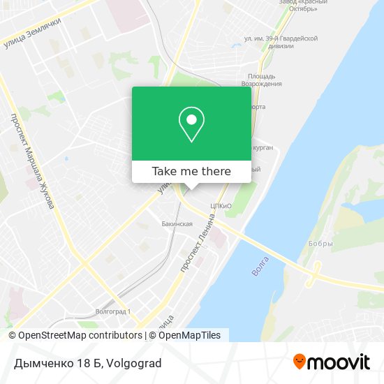 Дымченко 18 Б map