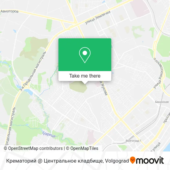 Крематорий @ Центральное кладбище map