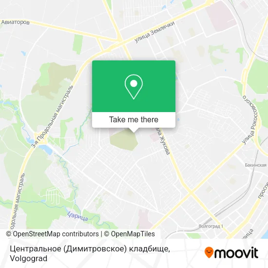Центральное (Димитровское) кладбище map