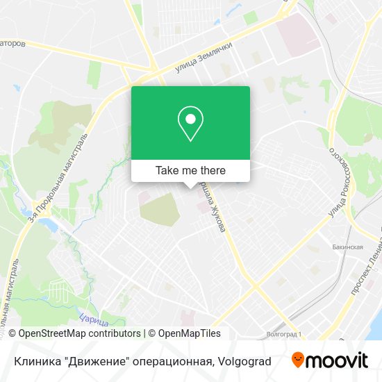 Клиника "Движение" операционная map
