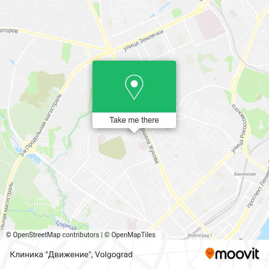 Клиника "Движение" map