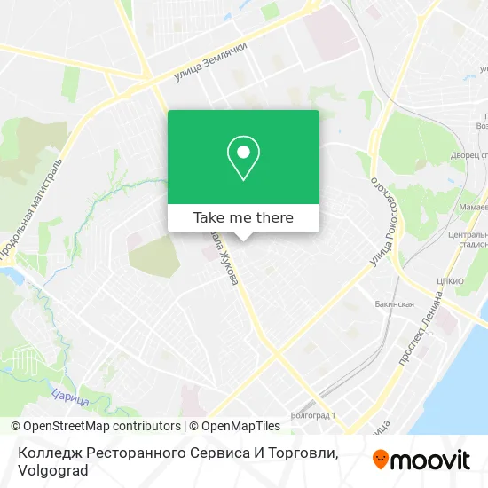 Колледж Ресторанного Сервиса И Торговли map