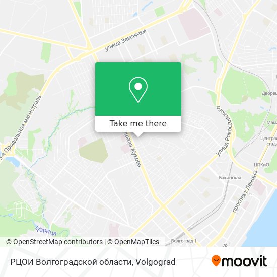 РЦОИ  Волгоградской области map