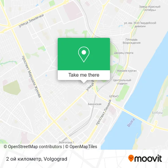 2 ой километр map