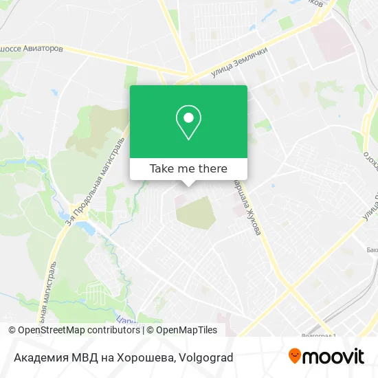 Академия МВД на Хорошева map